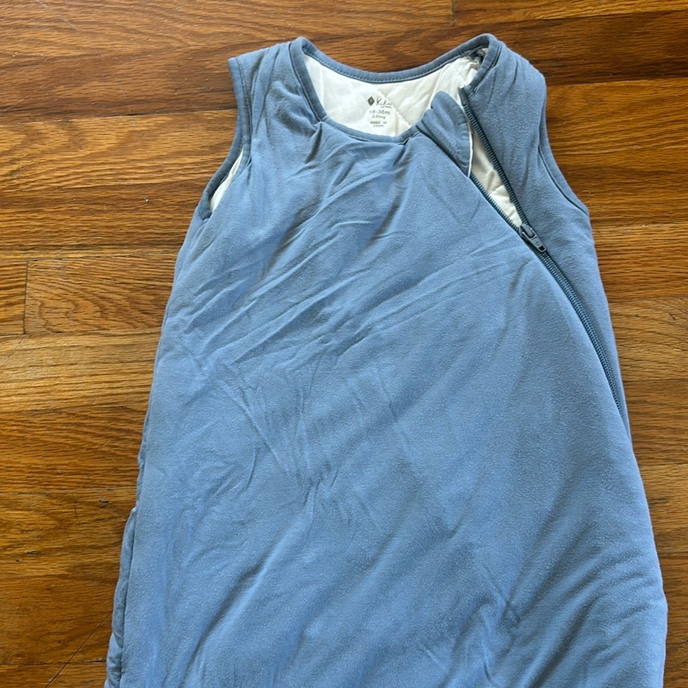 Slate Blue Kyte Baby Sleep bag 2.5tog 18-36months USED